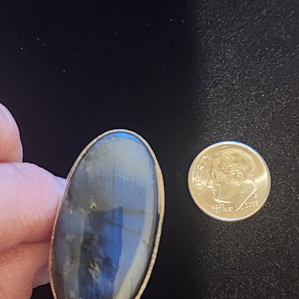 Labradorite Ring ❤️ - Picture 3 of 5